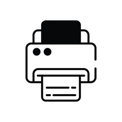 Printer vector icon