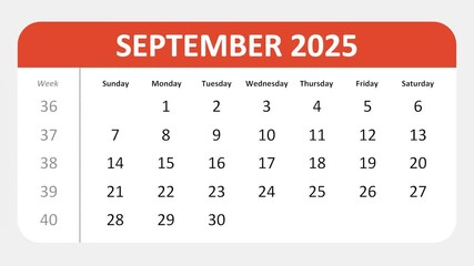 September 2, 2025: Animated 2025 planner showcasing September calendar, highlighting September 2nd with space for tasks, notes, and to-do lists.