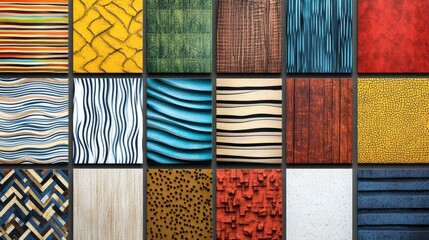 Colorful Textured Backgrounds Collection. Vibrant and Unique Patterns for Creative Design