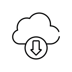 Download vector icon