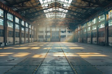 Obraz premium Abandoned building
