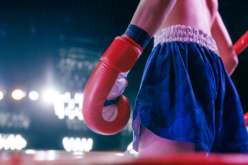 Close-Up of Boxer in Action