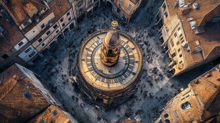 Surreal Clock Tower: Time Flows Like Liquid in This Artistic Vision