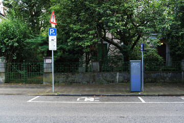 Parkplatz für E-Auto