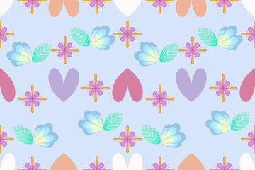 Wallpaper, cute style, bright colors, beautiful patterns, used for carpets, walls, tiles, blankets, curtains, modern.
