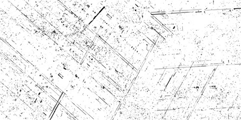 Abstract background with black and white splattered ink and dirt. Grunge vector is black and white.