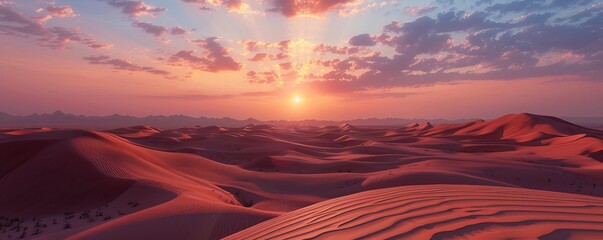Arabian Nights Desert Mirage, 4K hyperrealistic photo