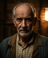 Obraz premium portrait of a senior man