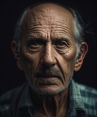 portrait of a senior man