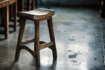 old wooden chair