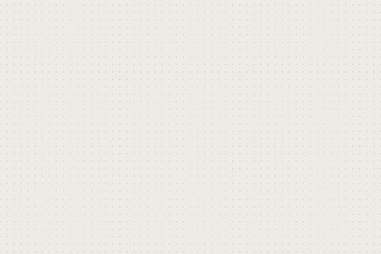 Bullet journal page, simple polka dot grid background. Paper pattern. Halftone texture, retro office. Planer, note small spots. 