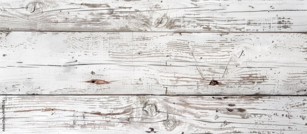 Aufkleber weathered white wooden surface with a distressed appearance featuring subtle color stains adding a r
