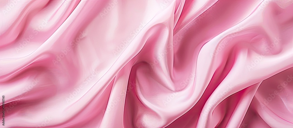 Aufkleber pink fabric texture background with copy space image