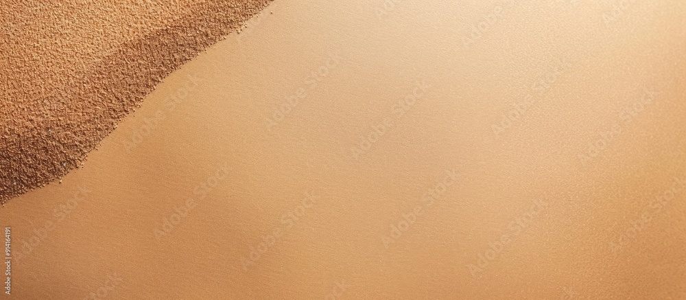 Poster Smooth surface of sandpaper with copy space image