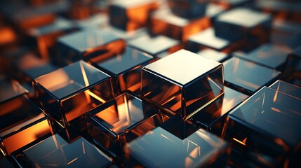 3d rendering old cage pattern background