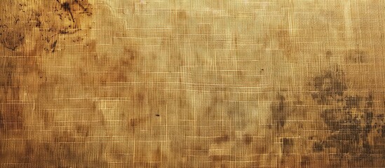 Grunge brown canvas background with copy space image