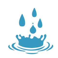 Water Drop, blue wave, water splash, vector, logo, vector illustration, abstract, art, 3d rendering