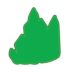 green crystal, vector, logo, vector illustration, abstract, art, 3d rendering