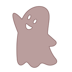 white ghost, vector, logo, vector illustration, abstract, art, 3d rendering