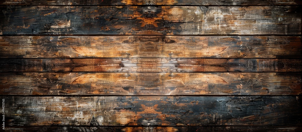 Aufkleber texture of a wooden background with copy space image