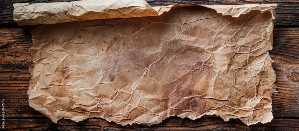 Poster Textured opd paper providing a rustic background with copy space image