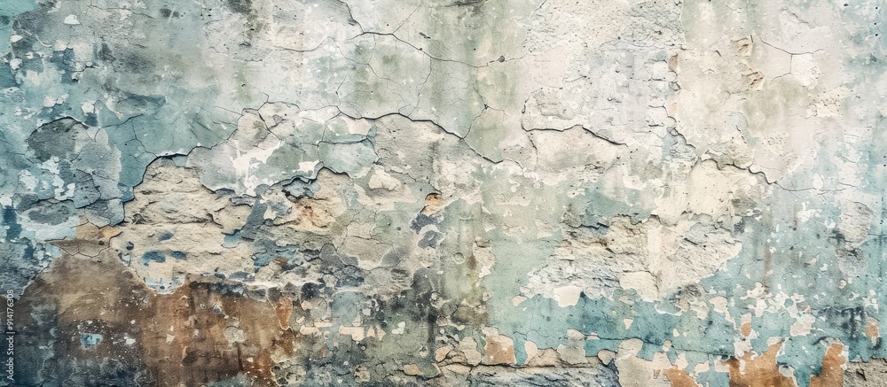 Aufkleber weathered wall background with an abstract appearance and copy space image