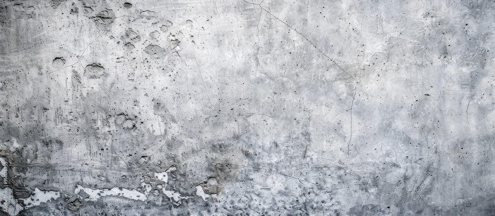 Fototapete Smooth gray texture of concrete and stone with space for text or image creating an abstract background. Creative banner. Copyspace image