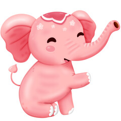 Pink elephant