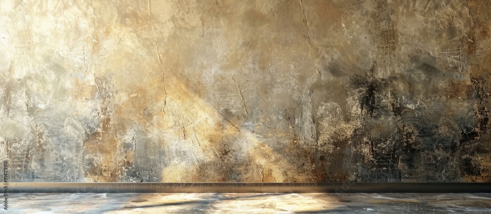 Aufkleber Background with a textured wall for displaying copy space image