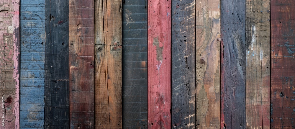 Fototapete seamless wooden backdrop featuring a close up of an old shabby surface perfect for use as a copy spa