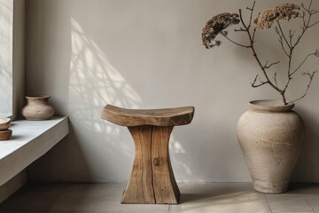 vase on the table