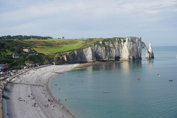 Obraz premium The cliffs of Etretat