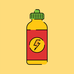 Fototapeta premium Energy Drink Illustration