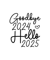 Happy New Year SVG Bundle, New Year SVG, New Year Shirt, New Year Outfit svg, Hand Lettered SVG, New Year Sublimation, Cut File Cricut