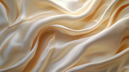 Obraz premium Silky, flowing fabric background with elegant, soft folds and a luxurious texture.