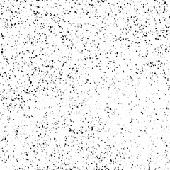 Grunge distressed seamless texture. Grainy monochrome overlay. Black and white rough noisy background.