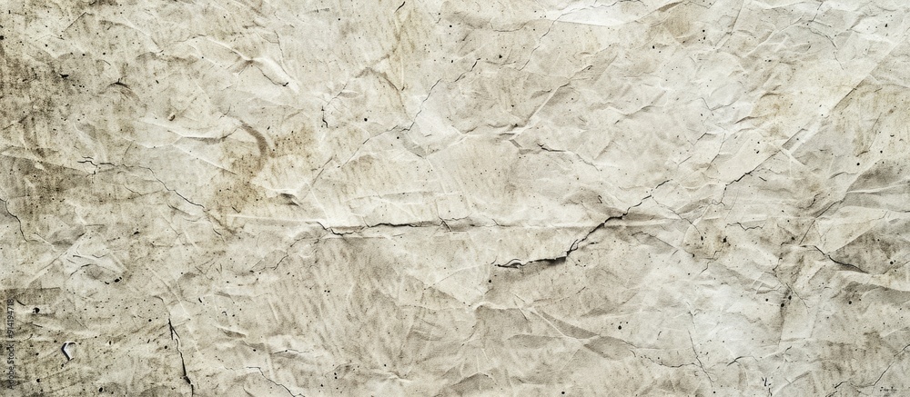 Poster vintage grey paper texture resembling an old newspaper with a rough grungy pattern on hardboard prov