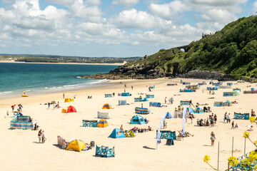 The Porthminster Beach, Carbis Bay, Saint Ives, Cornwall