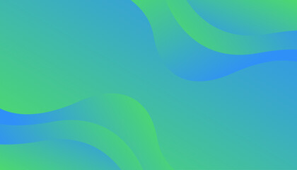 Abstract green background. Dynamic shapes composition. Eps10 vector