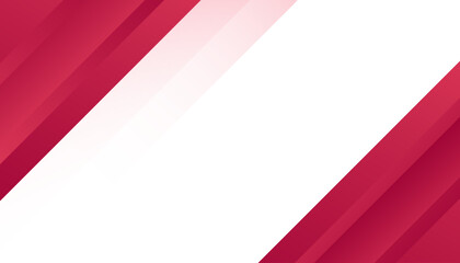 Abstract modern red banner background. Vector illustration