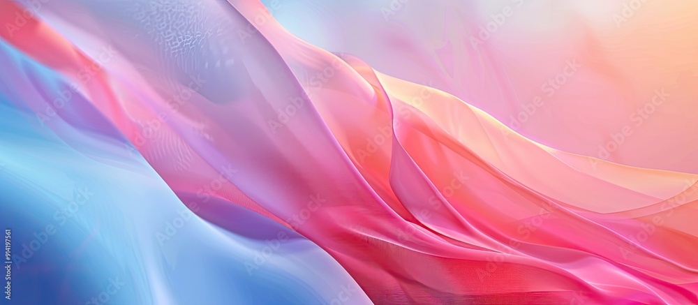 Poster gradient blur background designed for product ui with ample copy space image