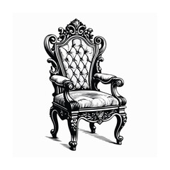 Old engraving style vector illustration
