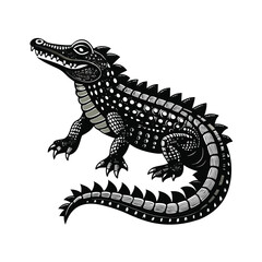 Old engraving style vector illustration