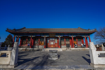 Obraz premium Summer Palace Hanxu Hall in Beijing.