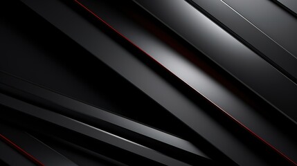 Abstract background with black and red diagonal lines.