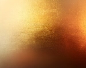 Smooth Gradient from Gold to Bronze   Luxurious and Warm Backdrop Concept with Copy Space
