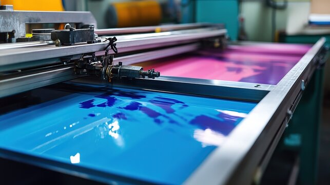 Vibrant Silkscreen Print on High-Quality Paper