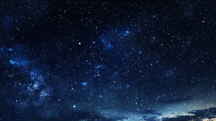 Celestial Dance: Illustration of Shifting Patterns of Stars in the Night Sky