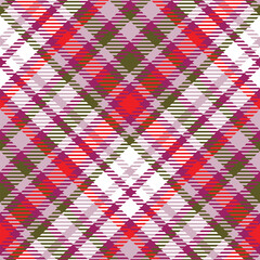 Tartan Plaid Vector Seamless Pattern. Traditional Scottish Checkered Background. Flannel Shirt Tartan Patterns. Trendy Tiles for Wallpapers.