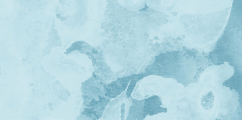 Abstract background with white marble texture and watercolor Vintage or grungy of White Concrete Texture. Concrete wall blue color for background. Old grunge textures. White background illustration.	